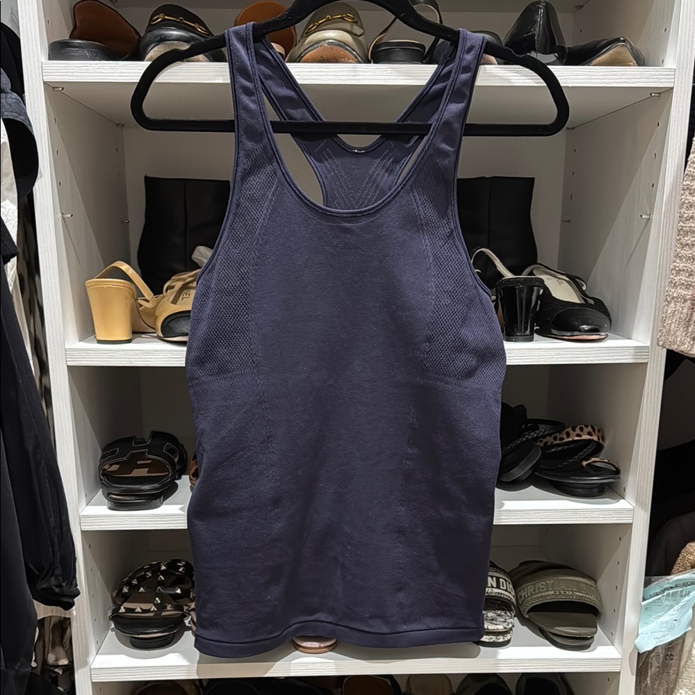 Lululemon Dark Navy Blue Racerback Tank Top